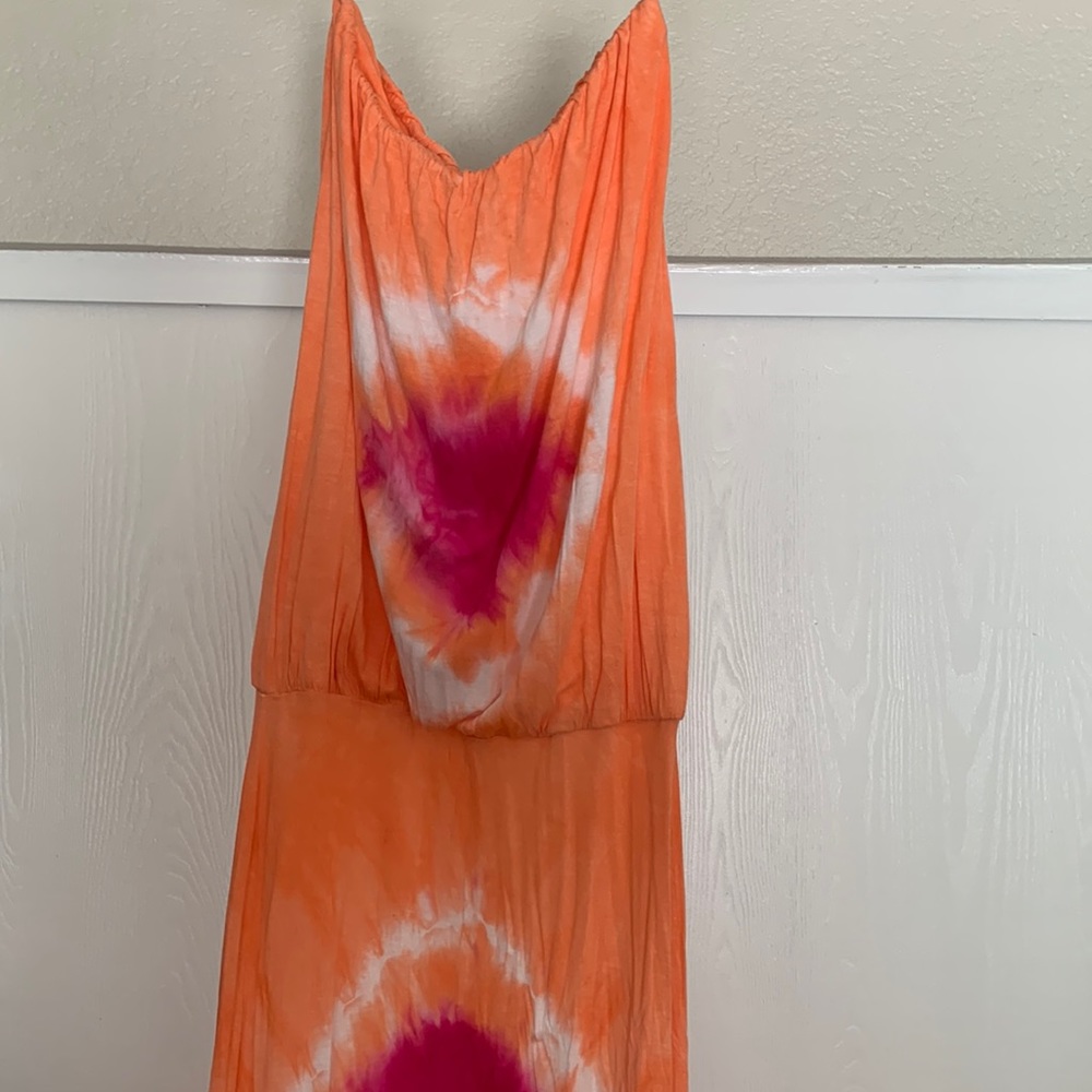 Tube top maxi dress